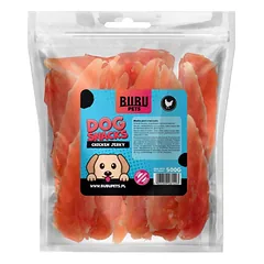 Bubu Pets Chicken Jerky 500g – Minkšta vištienos Mėsos Filė