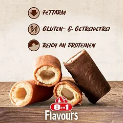 8in1 Flavours Crunchy Rolls skanėstai šunims — 2 nuotrauka