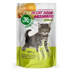 Kvapų neutralizatorius kačių tualetams, citrinų kvapo, 450 g — 2 nuotrauka