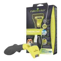 Furminator Long Hair DeShedding Tool XS dydžio šukos ilgaplaukiams šunims