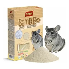 Vitapol Sandeo natūralus smėlis šinšiloms 1,5 kg — 3 nuotrauka