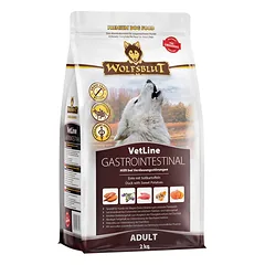 WOLFSBLUT vetLine Gastrointestinal  dietinis pašaras suaugusių šunų virškinimo problemoms, 2 kg