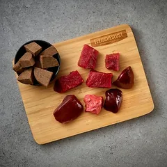 Fleischeslust meat & treat dresūros dešrelės, skanėstai šunims, 80 - 124 g — 4 nuotrauka