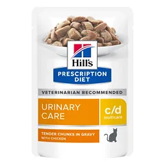 Hill's PD Feline c/d Pouch konservai katėms 12x85g