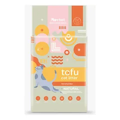 Murrfect Natural tofu kraikas katėms natūralaus kvapo (NEUTRALUS) sušokantis, nedulkantis 6l