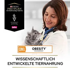 PURINA PRO PLAN Veterinary Diets Feline OM ST/OX - Obesity Management sausas maistas katėms, 1,5 - 2,9 kg — 5 nuotrauka