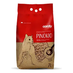 Comfy Pinokio sušokantis medžio pjuvenų kraikas 35 l (5x7 l)