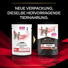 PURINA PRO PLAN Veterinary Diets Feline DM ST/OX - Diabetes Management su jautiena, drėgnas maistas katėms — 3 nuotrauka