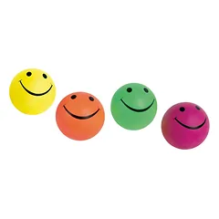Record žaislas šunims smile neon, kamuoliukas, 5,5 cm — 2 nuotrauka