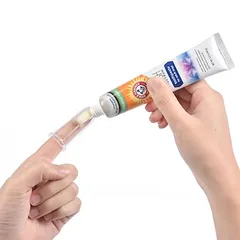 Arm & Hammer dantų priežiūros rinkinys šunims: dantų šepetėlis ir pasta, 3 dalių — 5 nuotrauka