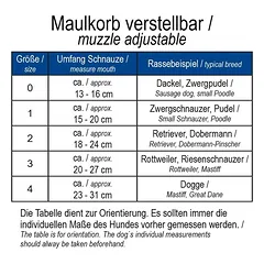 Nobby antsnukis šuniui, juodas, 18-24cm — 3 nuotrauka