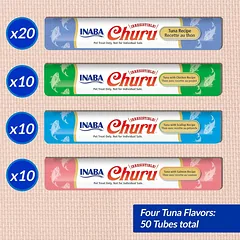 Churu Multipack Tuna Varieties skanėstų rinkinys katėms, 50 vnt — 2 nuotrauka