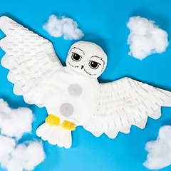 WARNER BROS Harry Potter uostinėjimo kilimėlis Hedwig, apie L 68 x B 38 cm — 3 nuotrauka