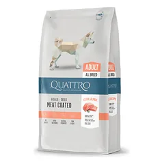 QUATTRO Extra Salmon sausas maistas šunims su lašiša, 3kg