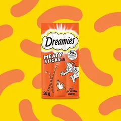 Dreamies Meaty Sticks skanėstai katėms — 5 nuotrauka