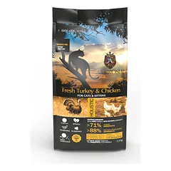 AMBROSIA grain-free Turkey & Fresh Chicken Cat&Kitten, begrūdis kalakutienos ir šviežios vištienos sausas maistas 1kg. – 5kg.