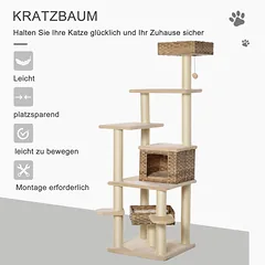 Kačių draskyklė 174 cm — 4 nuotrauka