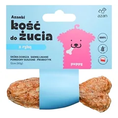 AZANKI Šuniuko menkės žuvies kaulas 12cm