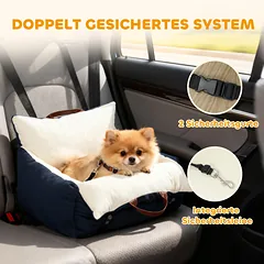 Automobilinė šunų sėdynė — 4 nuotrauka