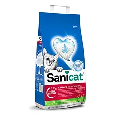 Sanicat 7 Days Aloe Vera kraikas katėms, Ekonominė pakuotė: 4 x 4 l — 2 nuotrauka