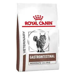Royal Canin Veterinary Gastrointestinal Moderate Calorie sausas maistas virškinimo problemų turinčioms katėms, 0,4 kg