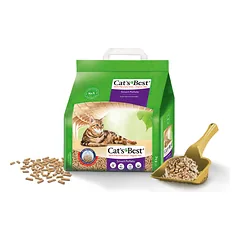 CAT‘S BEST SMART PELLETS  sušokantis medžio drožlių kraikas katėms, 10 l — 2 nuotrauka
