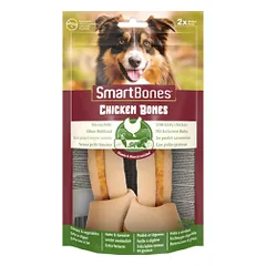 SmartBones Chicken Bones kaulai su vištiena vidutinio dydžio veislių šunims, 2 vnt.