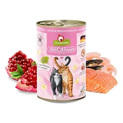 GRANATAPET DELICATESSEN Lašiša ir jūros gėrybės 200g. x 6 vnt.