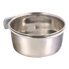 Trixie Dubenėlis paukščiams, nerūd. plienas su laikikliu 300 ml/9cm