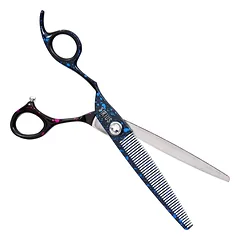 Sirius Left Thinning - single-sided thinning shears for left-handed users, 46 teeth, 6,5" — 3 nuotrauka