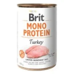 BRIT CARE wet Mono Protein Turkey 400g parduotuvėje akvanamai.lt