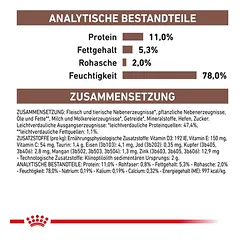 Royal Canin Veterinary Feline Gastrointestinal Kitten Ultra Soft Mousse drėgnas maistas kačiukams, 12 x 195 g — 5 nuotrauka