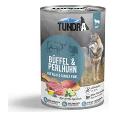 Tundra Dog konservai su buivoliena ir perlinės vištos mėsa šunims - Pet24