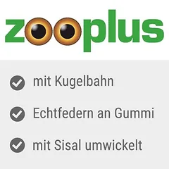 zooplus Exclusive žaidimų medis Scratch & Play kačiukams, natūrali — 3 nuotrauka