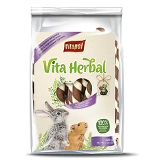 Vitapol Vita Herbal šiaudeliai su daržovėmis ir vaisias graužikams ir triušiams 200 g