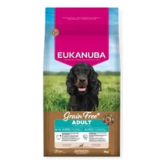 Eukanuba Grain Free Adult sausas pašaras šunims su elniena, 3 kg