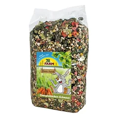 JR Farm 6 dalių mišrus rinkinys: pašaras, šienas, žolelių mišinys ir skanėstai graužikams, > 250 g — 3 nuotrauka