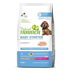 Natural Trainer Baby Starter sausas maistas šuniukams, 1,5 kg