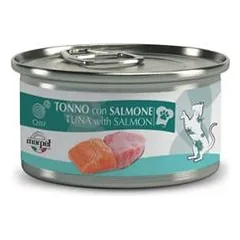 Marpet Chef Tuna With Salmon drėgnas papildomas maistas suaugusioms katėms su tunu ir lašiša, 80 g