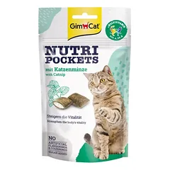 GimCat Nutri Pockets with Catnip & Multivitamin 60g