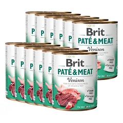 BRIT PATE & MEAT VENISON 12x800g