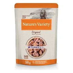 Nature's Variety Med/Max Adult Turkey begrūdis, drėgnas maistas šunims, 300 g