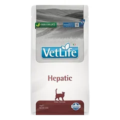2 vnt. FARMINA VET LIFE – CAT Dry HEPATIC 2 kg