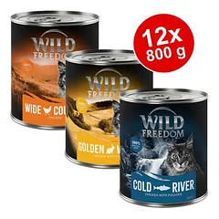 Sparpaket Wild Freedom Adult 12 x 800 g - getreidefreie Rezeptur