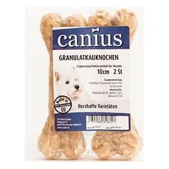 Canius granuliuotas kramtomasis kaulas 10 cm, 2 vnt., skanėstai šunims