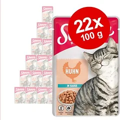 Schmusy Ragout padaže 22 x 100 g, drėgnas maistas katėms