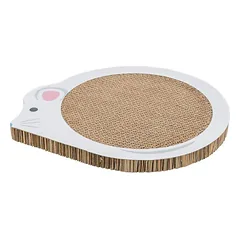 Trixie Junior Scratching Cardboard Mouse Catnip draskyklė su pele ir katžole, kartonas, 35×29.5×2.5 cm — 2 nuotrauka