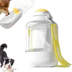ZooVenture Hunde Reise Wasserflasche - 1000ml, Futter, Wasserdicht