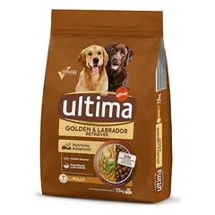 Ultima Golden & Labrador Retriever su vištiena, sausas maistas šunims