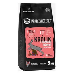 Paka Zwierzaka – Seventh heaven – Triušis su miško uogomis L 9 kg